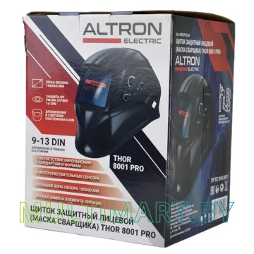Сварочная маска Altron Electric Thor 8001 PRO картинка 5
